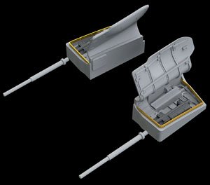 Fw190A-4 翼付根内機銃 (エデュアルド用) (プラモデル)
