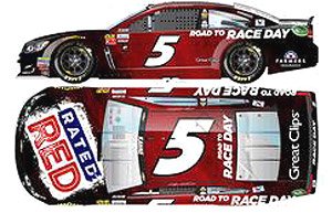 NASCAR Cup Series 2017 Chevrolet SS RATED RED #5 Kasey Kahne (ミニカー)