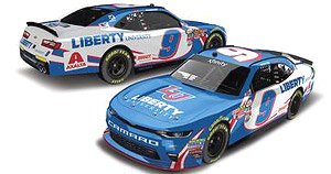 NASCAR Xfinity Series 2017 Chevrolet Camaro LIBERTYUNIVERSITY #9 William Byron (ミニカー)