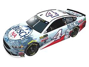 NASCAR Cup Series 2017 Ford Fusion BUSCH NA #4 Kevin Harvick Chrome (Diecast Car)