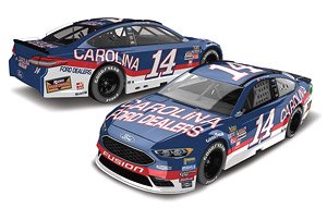 NASCAR Cup Series 2017 Ford Fusion CAROLINA FORD DEALERS #14 Clint Bowyer (ミニカー)