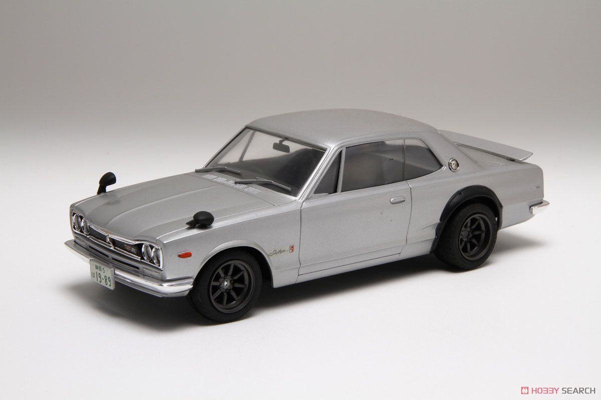 KPGC10ハコスカ GT－R 2ドア `71 カーネームプレート付き (プラモデル) 商品画像1