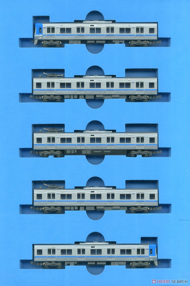京王 1000系 ライトブルー (5両セット) (鉄道模型) 商品画像1