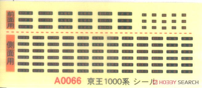 京王 1000系 ライトブルー (5両セット) (鉄道模型) 中身1