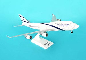 747-400 ELAL イスラエル航空 (ギア付) (完成品飛行機)
