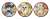 メイドインアビス 大川ぶくぶ描き下ろし 缶バッジセット (3個セット) (キャラクターグッズ) 商品画像1