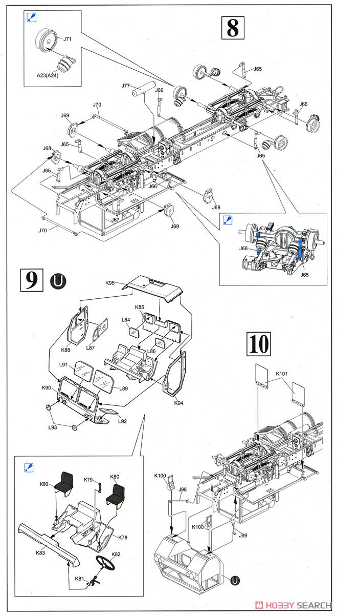 アメリカ軍 M1120 THAAD(サード)ミサイルランチャー (プラモデル) 設計図4