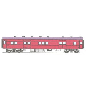 国鉄 マニ35 (スハニ35改/マニ35 2201～2204・2221・2222) コンバージョンキット (組み立てキット) (鉄道模型)