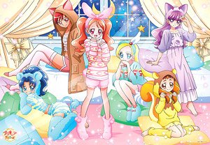 Kira Kira Precure A La Mode Starry Sky Pajamas Party (Jigsaw Puzzles)