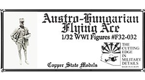 WWI Austro-Hungarian Flying Ace (for Albatross D.III) (Plastic model)
