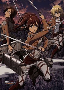 Attack on Titan B2 Tapestry Sasha & Ymir & Krista (Anime Toy)