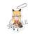 Kemono Friends Fuwafuwa Felt Key Ring Ezo Red Fox (Anime Toy) Item picture1