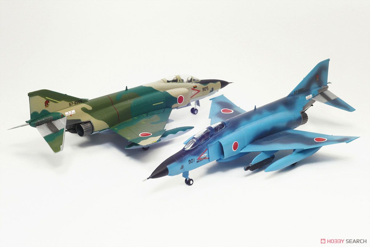 航空自衛隊 偵察機 RF-4E ファントムII `洋上迷彩/通常迷彩` (2機セット) (プラモデル) 商品画像1
