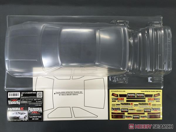 Toyota AE86 SPRINTER TRUENO(トレノ) 3DR (ラジコン) 商品画像1