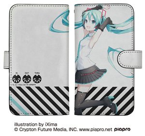 Hatsune Miku V4X Notebook Type Smart Phone Case (Anime Toy)