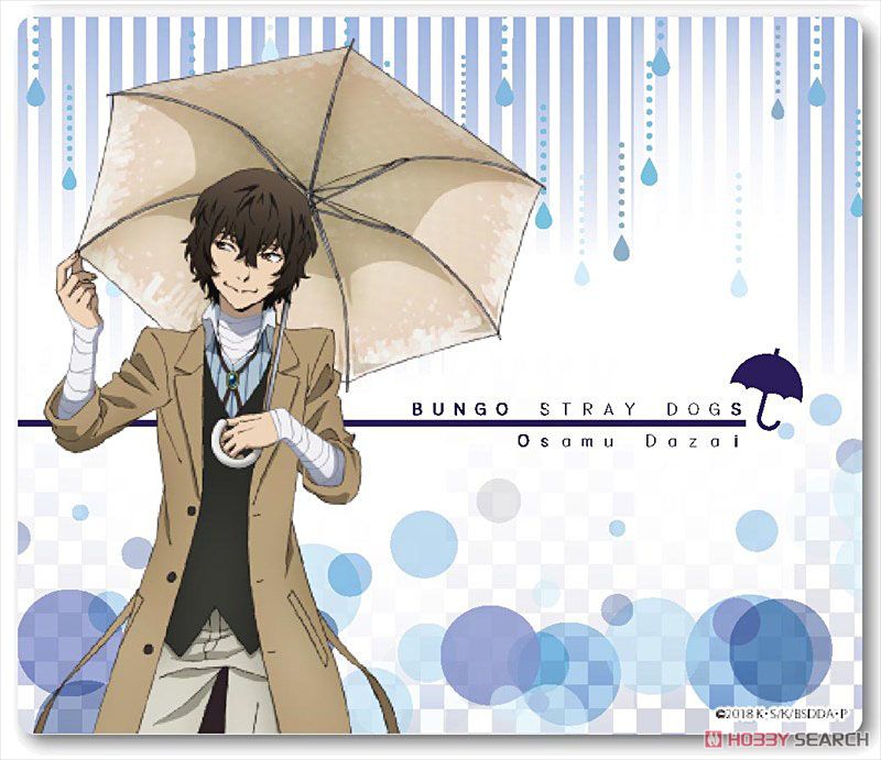 Bungo Stray Dogs: Dead Apple Mouse Pad Osamu Dazai (Anime Toy) Item picture1