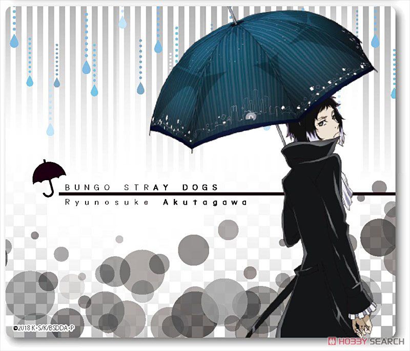 Bungo Stray Dogs: Dead Apple Mouse Pad Ryunosuke Akutagawa (Anime Toy) Item picture1