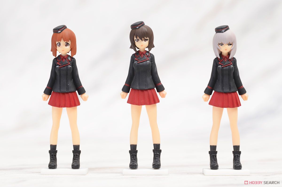 ガールズ&パンツァー 劇場版 1/35 イメージスケール 黒森峰女学園 フィギュアセット (塗装済み完成品) 商品画像2