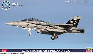 EA-18G グラウラー `USS ニミッツ CVW-11 CAG` (プラモデル)