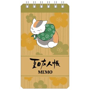 Natsume`s Book of Friends Nyanko-sensei Ring Memo 1 Furoshiki (Anime Toy)