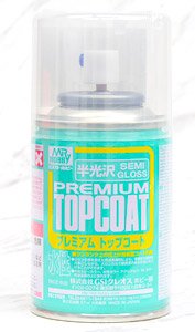 Mr.プレミアムトップコートスプレー (半光沢) (コート材)