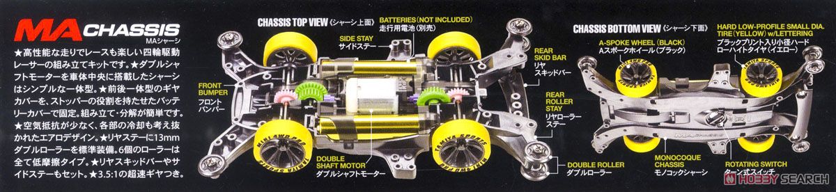 フェスタジョーヌ ブラックスペシャル (MAシャーシ) (ミニ四駆) 解説1