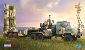 Russian KrAZ-260B Tractor w.5P85TE TEL S-300PMU Missile (Plastic model)