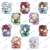 100 Sleeping Princes & The Kingdom of Dreams Clear Clip Badge Vol.2 (Set of 10) (Anime Toy) Item picture1