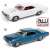 1967 Chevy Chevelle SS Gloss White/Marina Blue (2台セット) (ミニカー) 商品画像1