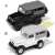 1980 Toyota Land Cruiser Black/White Gray (2台セット) (ミニカー) 商品画像1