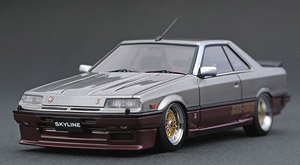 Nissan Skyline 2000 RS-X Turbo-C (R30) Silver/Red (ミニカー)