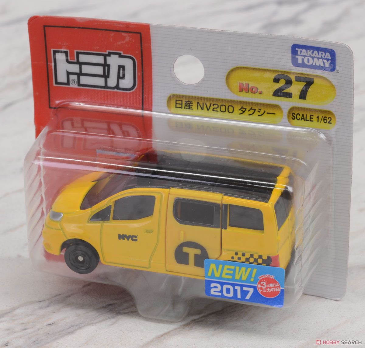 No.27 日産 NV200タクシー (ブリスターパック) (トミカ) パッケージ1