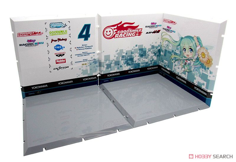 Dioramansion 150: Racing Miku 2017 Pit E (Anime Toy) Item picture1