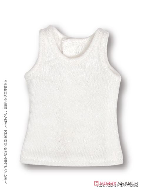 PNXS Boys Tank Top (White) (Fashion Doll) Item picture1