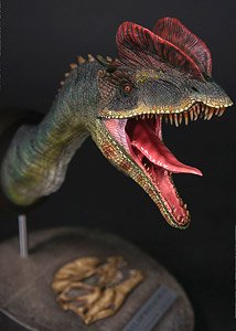 ダムトイ ミュージアムシリーズ ディロフォサウルス バスト D (完成品)