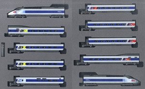 TGV Reseau (レゾ) (10両セット) ★外国形モデル (鉄道模型)
