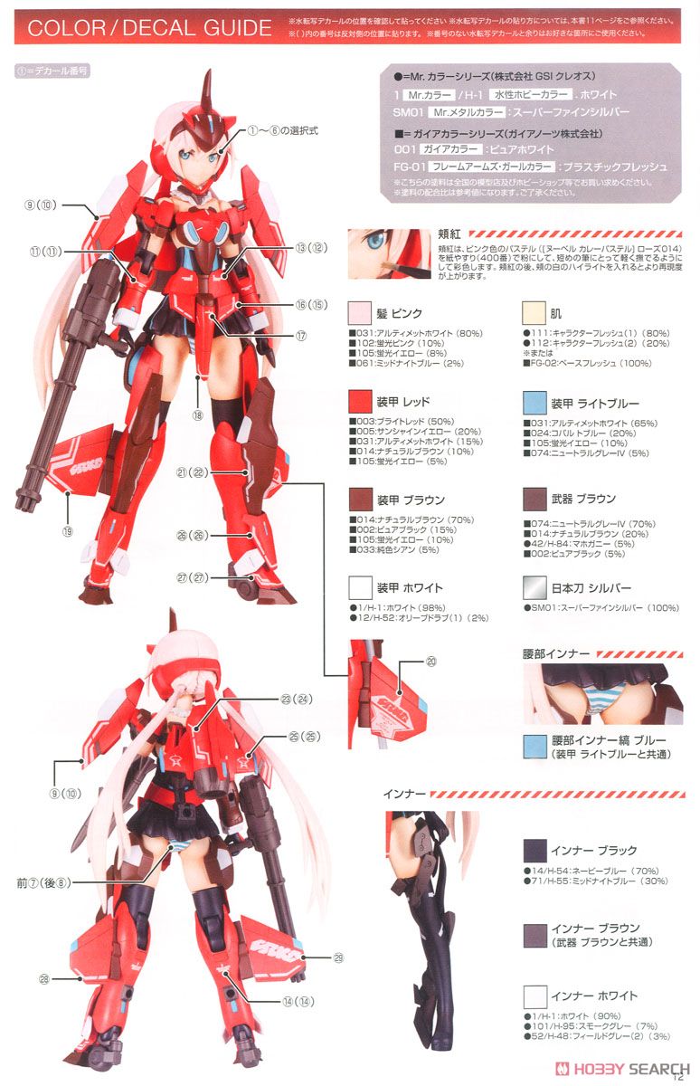 Frame Arms Girl Stylet A.I.S Color (Plastic model) Color1