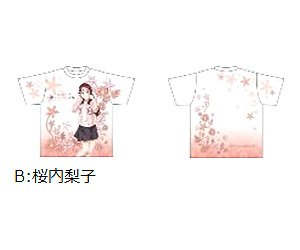 Love Live! Sunshine!! Full Graphic T-shirt B Riko Sakurauchi (Anime Toy)