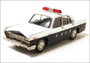 ファインモデル 三菱デボネア 1978年式 京都警察パトカー (ミニカー)