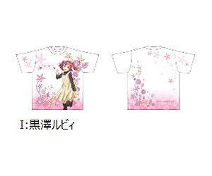 ラブライブ！サンシャイン!! フルグラフィックTシャツ I 黒澤ルビィ (キャラクターグッズ)