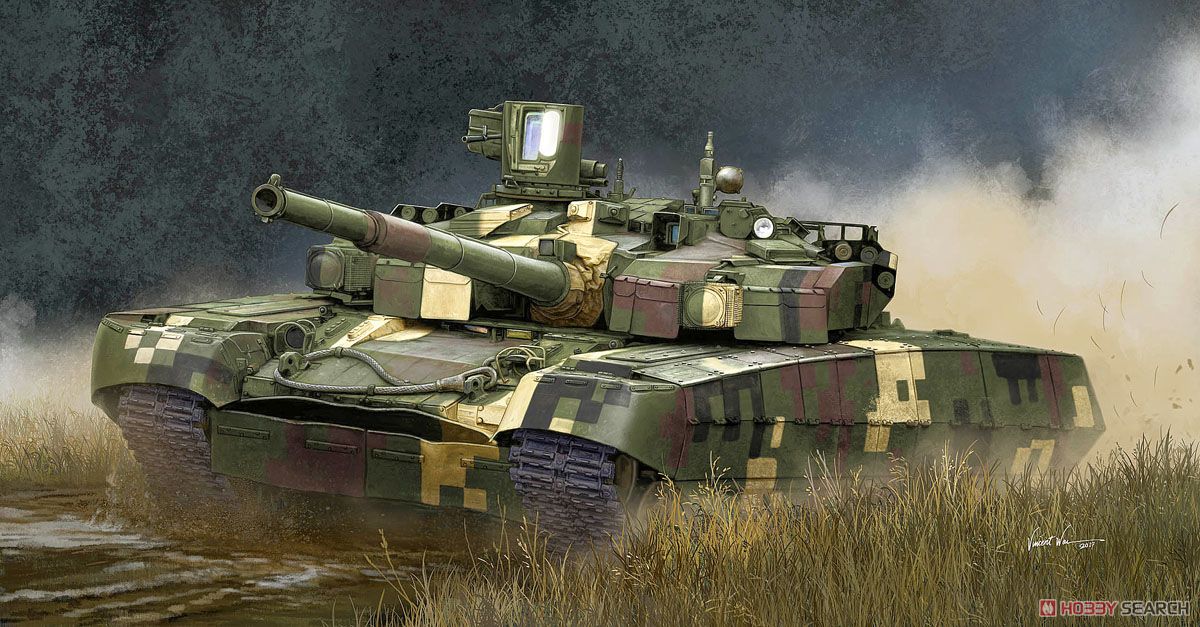 Ukraine Army T-84BM Main Tank (Plastic model) Other picture1