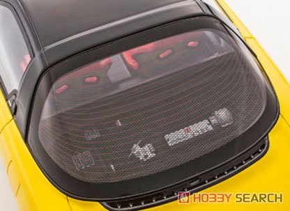 Honda NSX Type R (イエロー) (ミニカー) 商品画像5