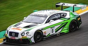 Bentley Continental GT3 No.8 2nd 24H SPA 2017 Bentley Team M-Sport M.Soulet V.Abril A.Soucek (ミニカー)