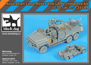 Australian Land Rover 6x6 LRPV Complete Kit (Plastic model)