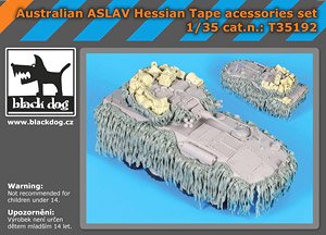 Australian ASLAV Hessian Tape Accessories Set (for Trumpetter) (Plastic model)