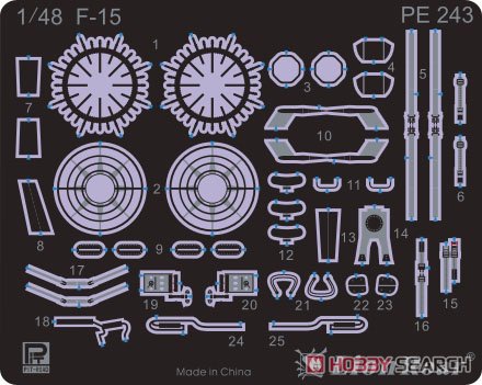 F-15J 航空自衛隊 戦技競技会 2013 エッチングパーツ付き (プラモデル) 商品画像3