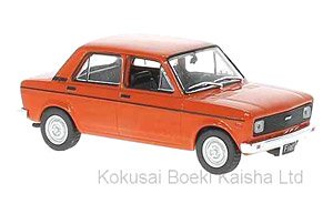 Fiat 128 Europa 1978 Red (Diecast Car)
