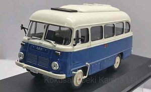 Robur LO 3000 1972 Blue/White (Diecast Car)