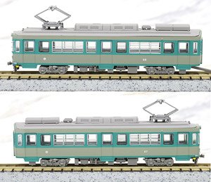 鉄道コレクション 京阪電車大津線 80型 連結車・冷房改造 (2両セット) (鉄道模型)