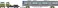 The Trailer Collection Railway Vehicle Land Transportation - Set A (Mitsubishi Fuso FV Tractor + Pole Trailer) (Model Train) その他の画像1 Thumbnail
